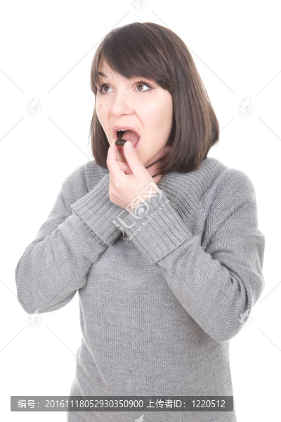 生病的女人