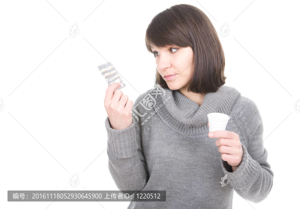 生病的女人