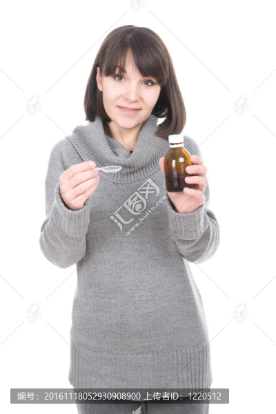 生病的女人