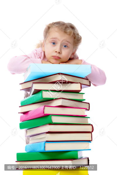 女孩的書
