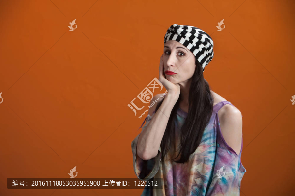 悲傷的女人
