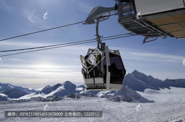滑雪纜車
