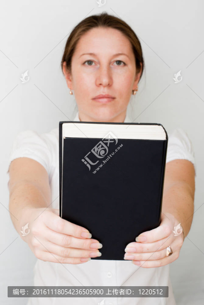 美麗的女孩和Book