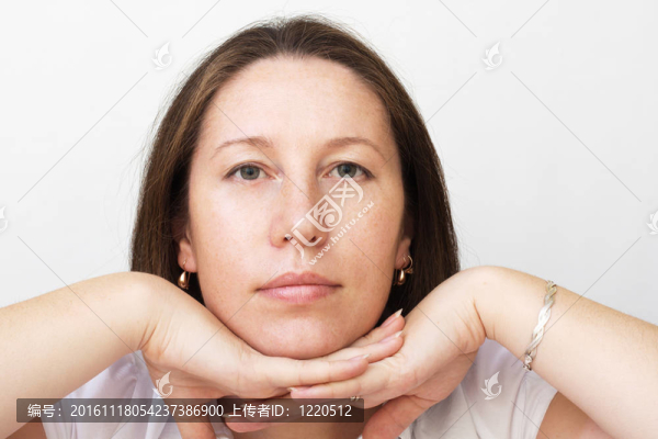 美麗女人的肖像
