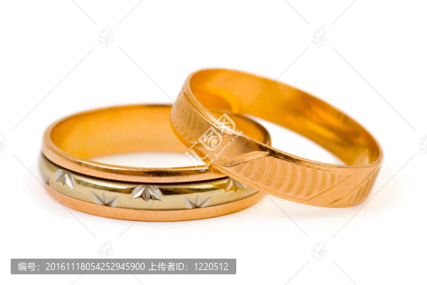 黃金結婚戒指