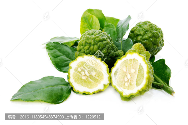 新鮮綠色石灰。卡菲爾