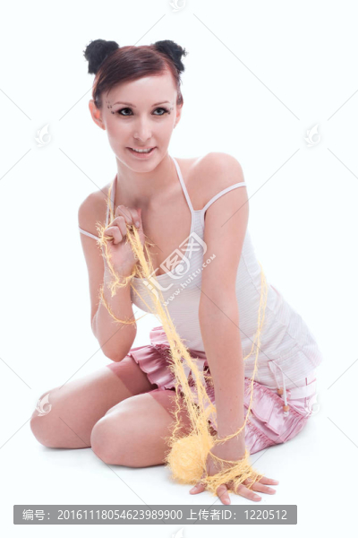 愛玩的女孩
