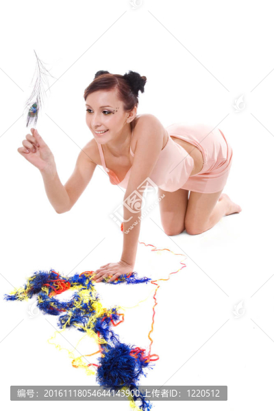 愛玩的女孩