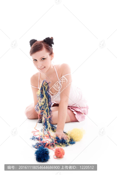 愛玩的女孩
