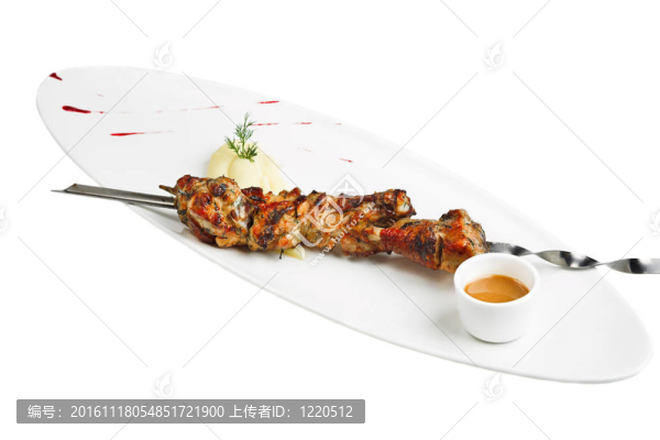 烤的肉