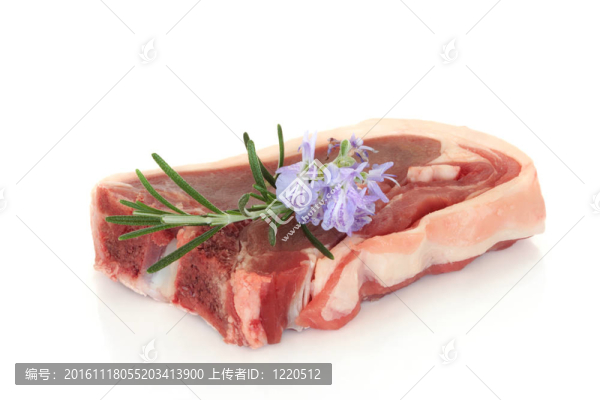 迷迭香香草羊肉