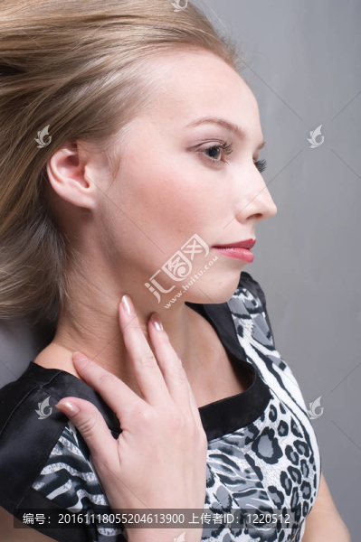 性感時尚的女人