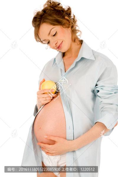 懷孕的女人