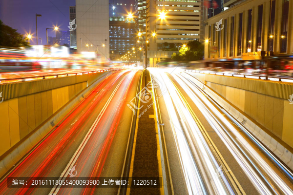 夜間城市交通