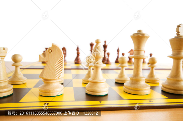 棋盤上的棋子