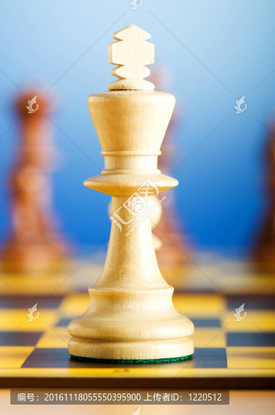 棋盤上的棋子