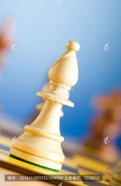 棋盤上的棋子