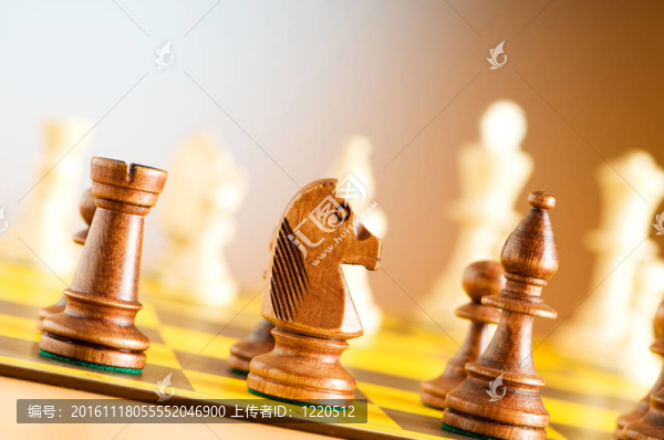 棋盤上的棋子