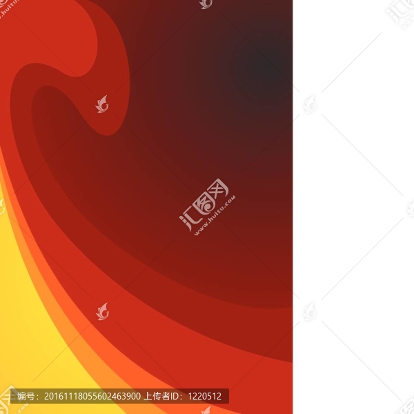 摘要紅背景