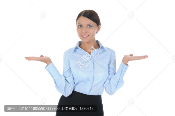 一個(gè)年輕的商人肖像。
