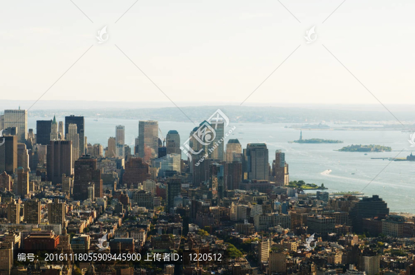 紐約市高摩天大樓全景