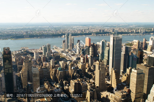 紐約市高摩天大樓全景