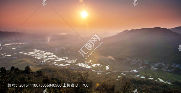田園夕照