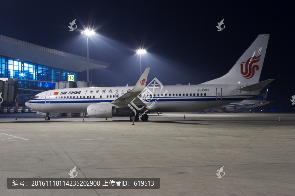 夜晚的飛機(jī),沈陽機(jī)場
