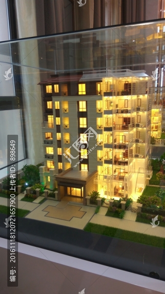 地產(chǎn)建筑模型攝影圖片