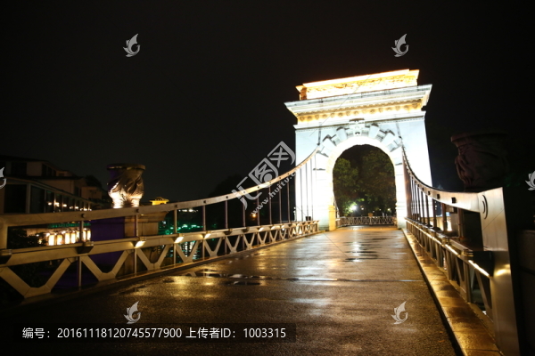 桂林橋梁夜景