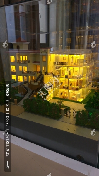 地產(chǎn)建筑模型攝影圖片