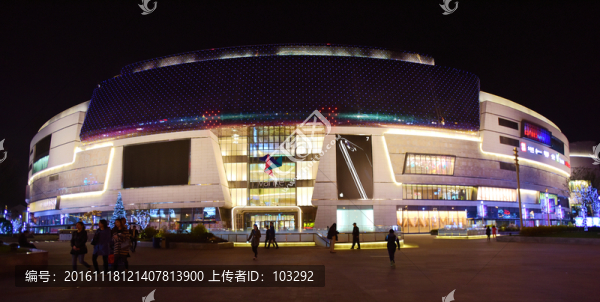 上海七寶萬科廣場夜景