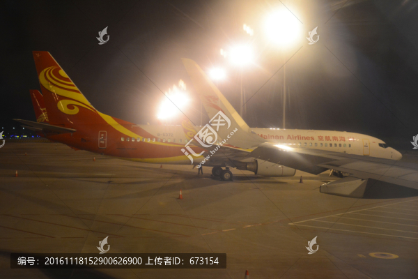 黎明的機場