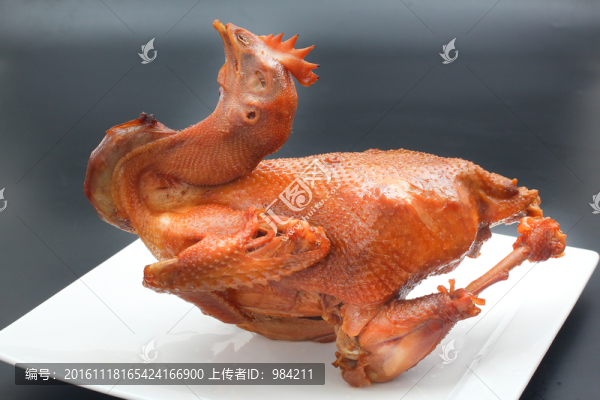 鹵全雞
