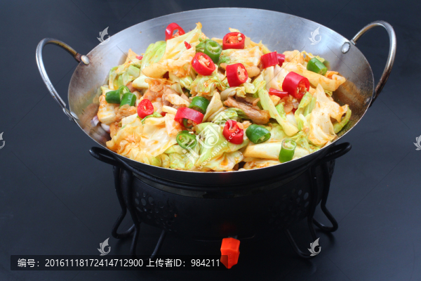 干鍋手撕包菜
