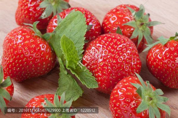 綠葉草莓