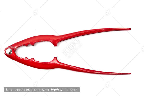 胡桃夾子的孤立在一個白色的