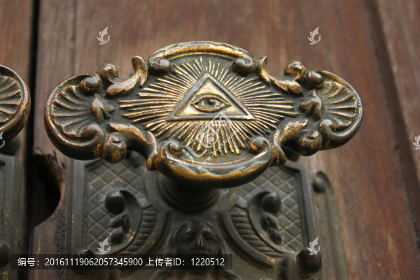 門把手上的所有看的眼睛