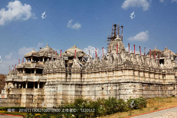 埃狄納廟在印度拉賈斯坦州的耆那教寺廟