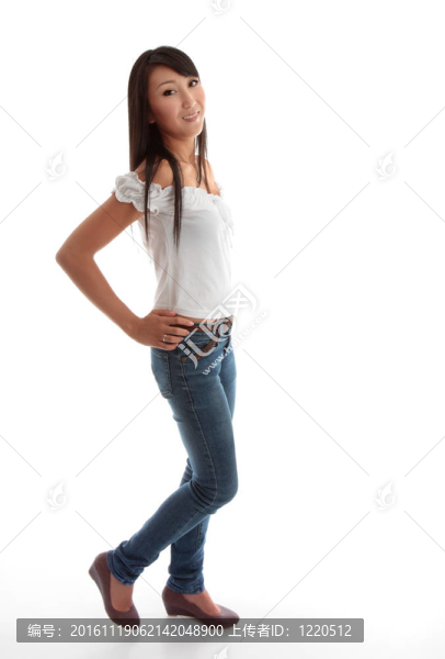 年輕漂亮的女孩