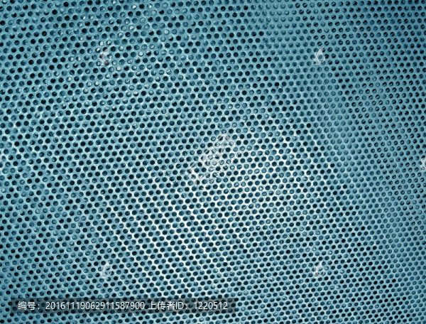 摘要藍色金屬表面；背景紋理特寫