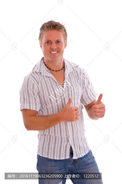 年輕有魅力的男人