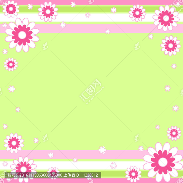 花朵條紋