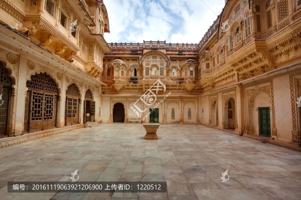 梅和拉加堡在jodhpur