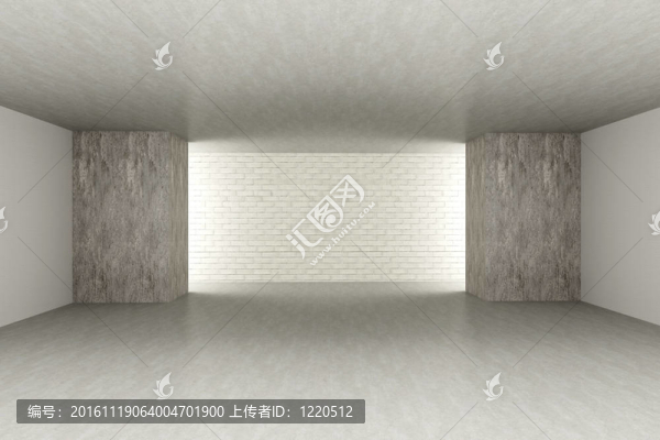 空蕩蕩的房間