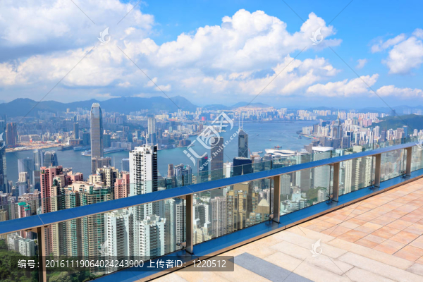 在香港的觀景臺