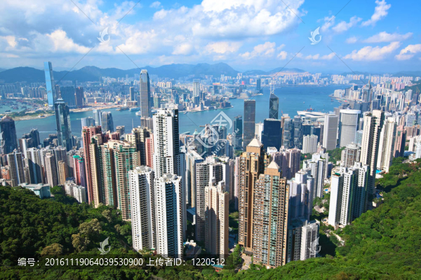 香港地標(biāo)從峰