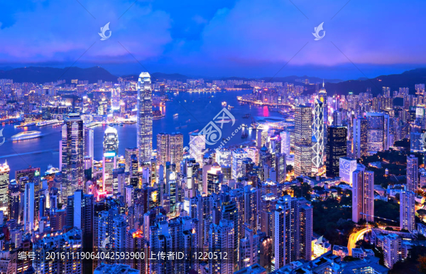 香港的夜晚