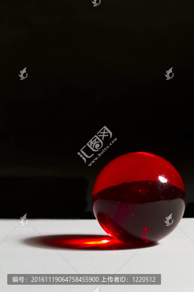 大理石的紅色激光