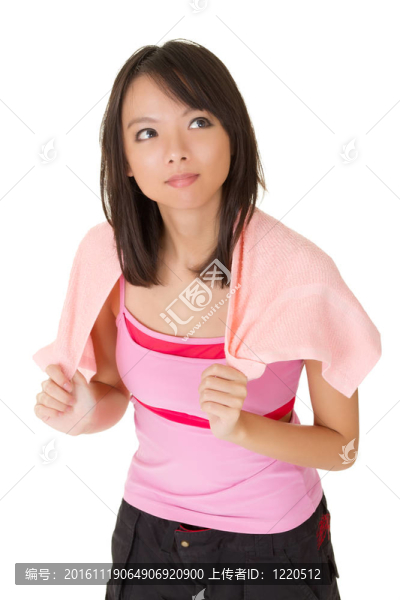 魅力年輕女孩